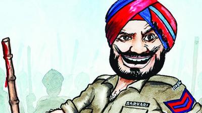 Fear of police baton...