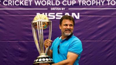 Moin Khan former Pakistani Player 