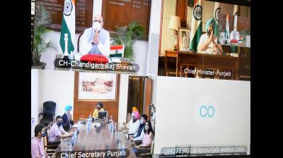 PUNJAB GOVERNOR ADMINISTERS VIRTUAL OATH TO ONE PPSC MEMBER