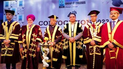 CGC Jhanjeri has organized a fourth convocation on Friday 2023 at CGC Auditorium