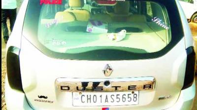  Police Car at ccident site.