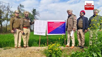 ਬਠਿੰਡਾ ਪੁਲਿਸ ਨੇ ਨਸ਼ਾ ਤਸਕਰ ਦੀ ਜਾਇਦਾਦ ਐਟਚ ਕਰਦੇ ਹੋਏ 