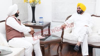 AAP's Punjab in-charge Jarnail Singh met Chief Minister Mann