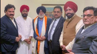 CM Channi met founder of Sarbat Da Bhala Charitable Trust