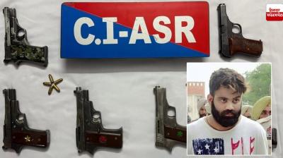 Amritsar police arrested Gurga of Jaggu Bhagwanpuria gang