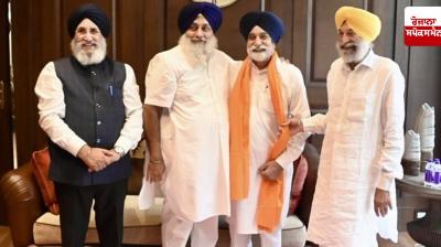 Sikander Singh Maluka rejoins Akali Dal News in punjabi 