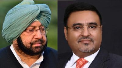Chief minister of Punjab Amarinder Singh And Supreme Court lawyer Atul Nand