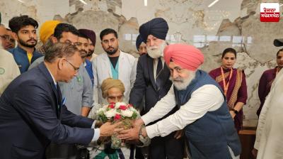 Farmer leader Jagjit Singh Dallewal discharged from private hospital in Patiala