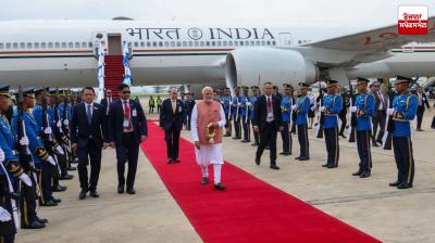 Prime Minister Narendra Modi arrives in Thailand to attend BIMSTEC summit