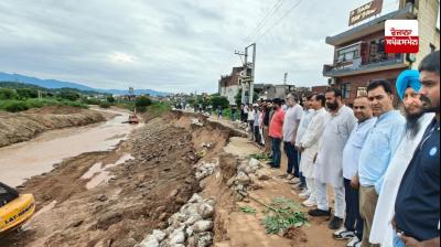 ਪਟਿਆਲਾ ਦੀ ਰਾਓ ਨਦੀ 'ਚ ਤੇਜ਼ ਵਹਾਅ, ਪ੍ਰਸ਼ਾਸਨ ਨੇ ਬਚਾਅ ਕਾਰਜਾਂ 'ਚ ਤੇਜ਼ੀ ਨਾ ਲਿਆਂਦੀ ਤਾਂ ਹੋ ਸਕਦਾ ਹੈ ਵੱਡਾ ਨੁਕਸਾਨ