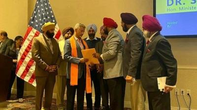  The delegation of Sikhs of America Foreign Minister S. Meeting with Jaishankar, letter handed over to PM Modi