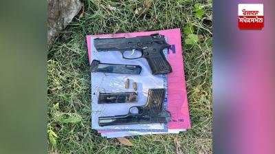 ਮੁਲਜ਼ਮਾਂ ਕੋਲੋਂ ਬਰਾਮਦ ਕੀਤੇ ਗਏ ਹਥਿਆਰ 