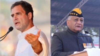 Rahul Gandhi, VK Singh 