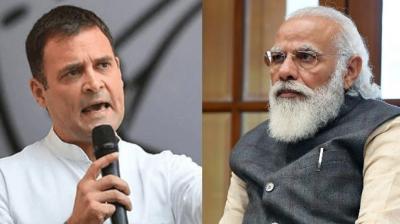Rahul Gandhi and PM Narendra Modi