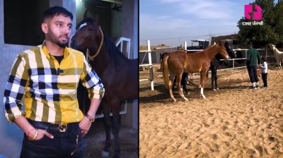 Sippy Gill's luxurious farm house where he kept his well-bred horses