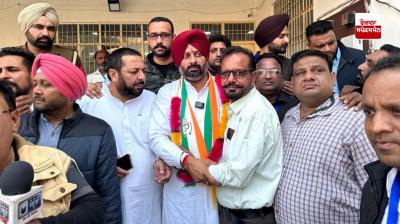 Congress candidate Kuldeep Singh Kala Dhillon