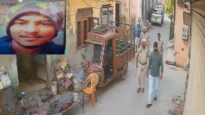 The young man ran away after seeing the raiding police, jumped from the third floor