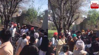 Clash between two groups over construction of church in Dhandra village of Sangrur, several people injured