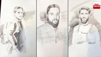 Sketches of terrorists who carried out terrorist attack in Pahalgam released