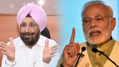 ਸੁਖਜਿੰਦਰ ਰੰਧਾਵਾ ਅਤੇ ਨਰਿੰਦਰ ਮੋਦੀ 