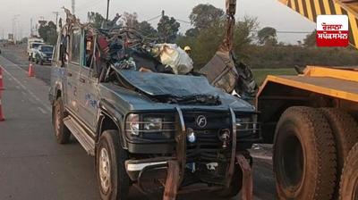 Jabalpur Road Accident latest news in punjabi
