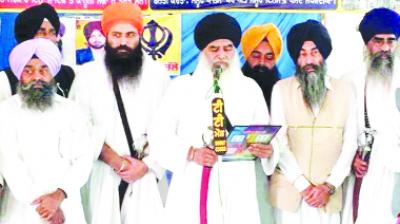 Message from the name of the Khalsa Panth on the occasion of Diwali from Bargari by Bhai Dhian Singh Mand