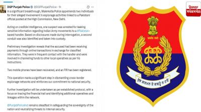 Punjab Police arrest two Pakistani 'spies'