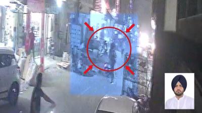 The miscreants opened fire on the businessman