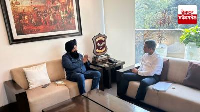 Jasvir Singh Garhi met with DGP Gaurav Yadav