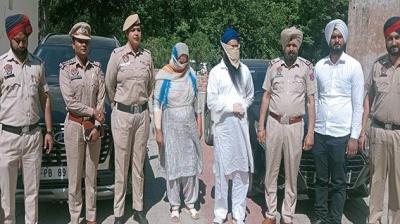 Police arrested husband and wife 