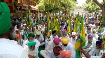 Farmer protest in Bathinda, Ludhiana and Barnala