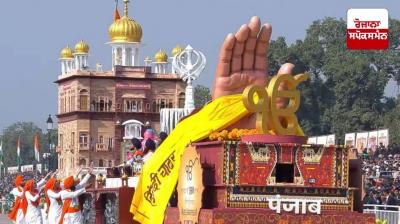 Punjab tableau displayed on the occasion of 77th Republic Day