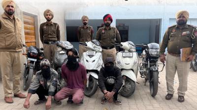 ਪੁਲਿਸ ਵਲੋਂ ਫੜੇ ਗਏ ਮੁਲਜ਼ਮ 