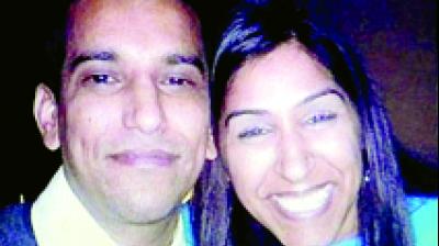 NRI Harpreet Aulakh With his Wife
