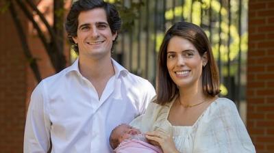 The Spanish couple kept the daughter's name to 157 words