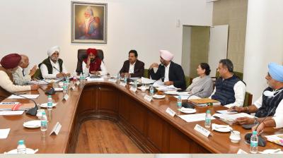 Punjab Cabinet Meeting