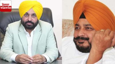 Sadhu Singh Dharamsot and CM Bhagwant Mann
