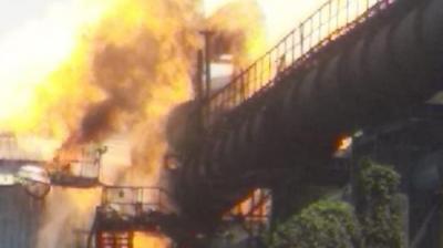 Blast In Bhilai steel Plant