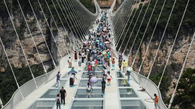 glass bridge