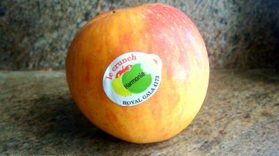 Fruits with Stickers