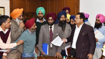 ਅਧਿਆਪਕ ਮੋਰਚਾ ਦੇ ਆਗੂ