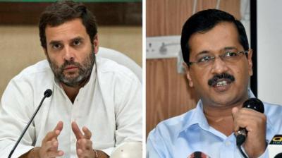Rahul Gandhi- Arvind Kejriwal