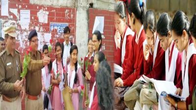 Delhi school exam student rose