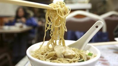 Burgers and Chow Mein