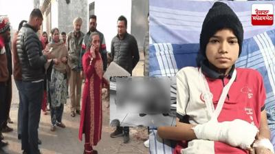 12 year old child's hand stuck in 'machine', 2 fingers cut off in Ludhiana Latest News in Punjabi 