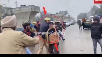  Demonstration of BJP workers outside Ludhiana DC office, clash with police