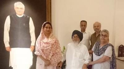 Prakash badal expresses his condolences