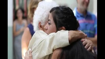 Daughter meets 12-year-old mother fleeing Kabul