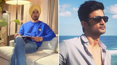  Diljit Dosanjh and  Sushant Singh Rajput 