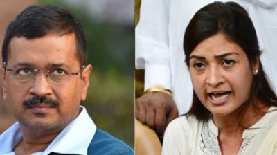 Arvind Kejriwal-AAP MLA Alka Lamba